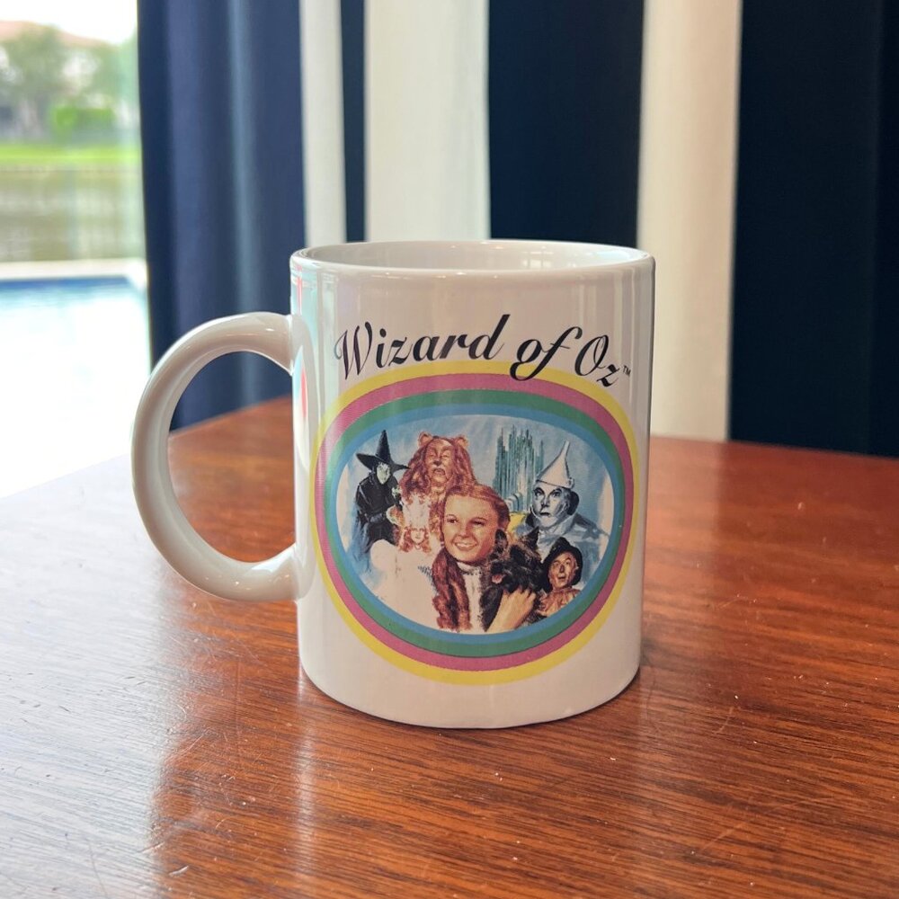 Wizard Of Oz Classic Movie Mug Vintage 1995  Turner Ent. Cast Series Cup